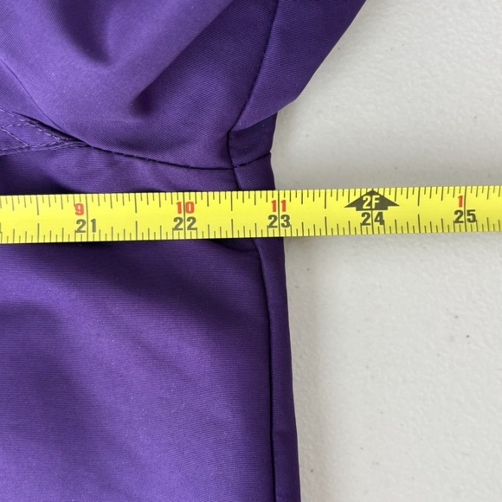 Lauren Ralph Lauren LRL Womens Double Breasted Pea Coat Purple XL‎ Rain Classic - Picture 10 of 13